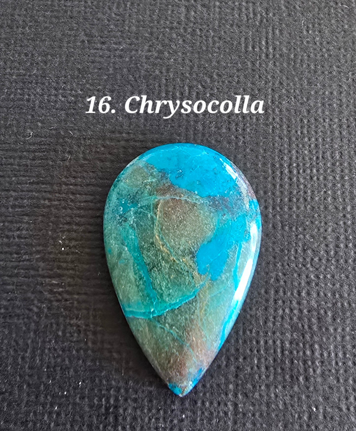 Chrysocolla - Various shapes and sizes