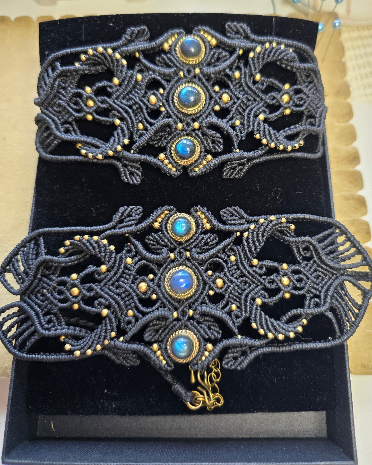 Carol Morris Custom Blue Labradorite Set