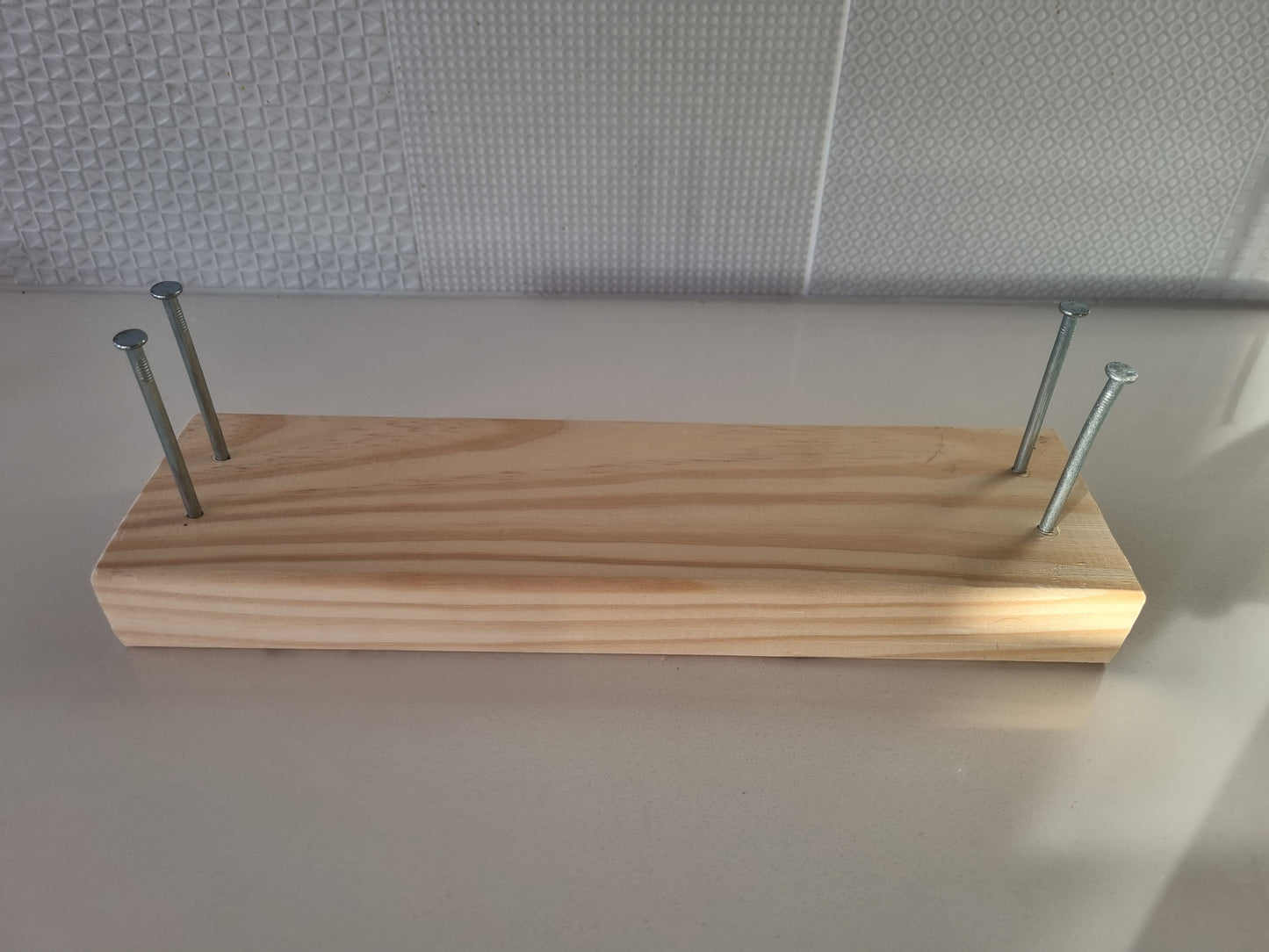 Mini Macramé Frame for Wrapping