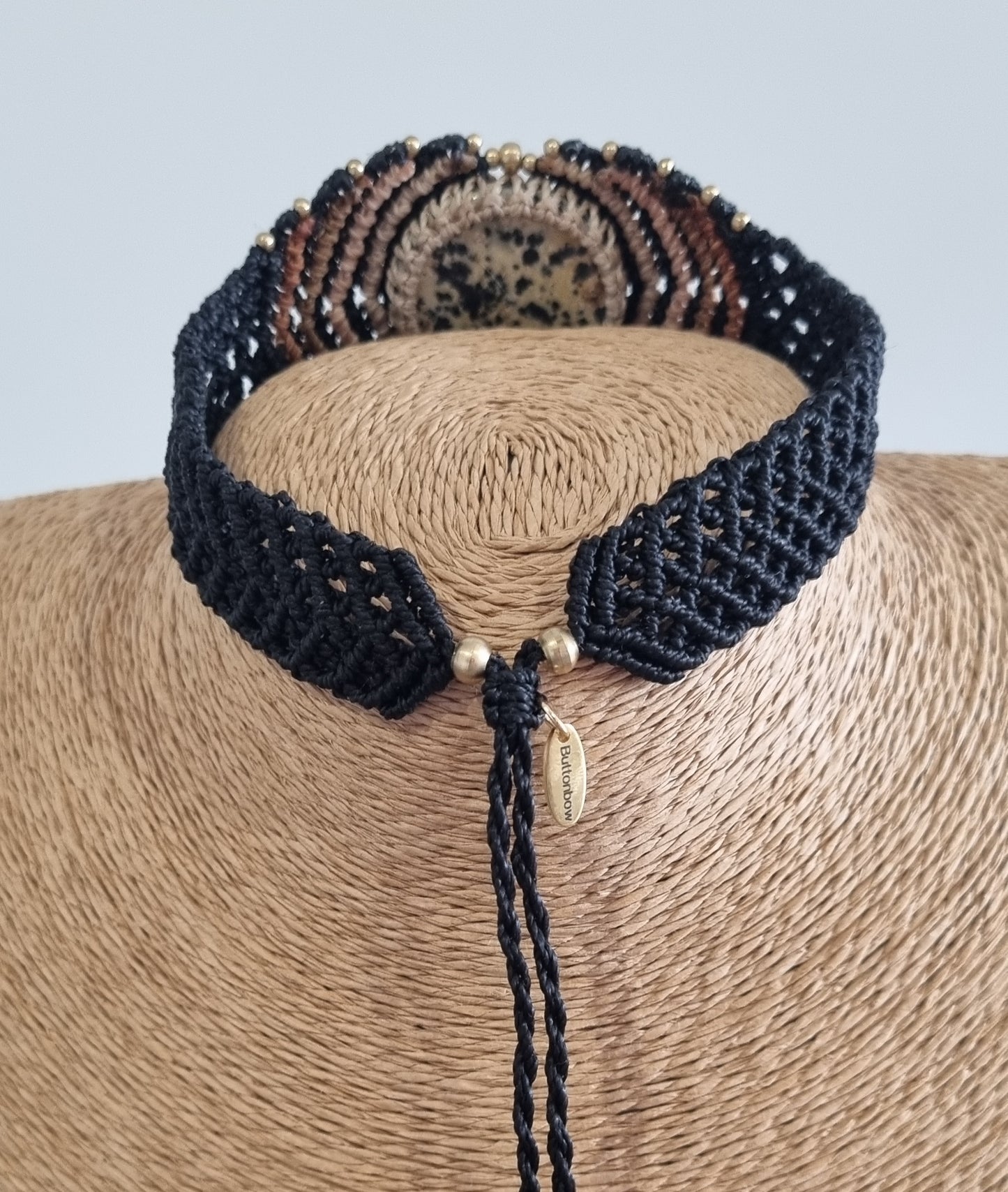 KC Choker - Dalmatian Jasper