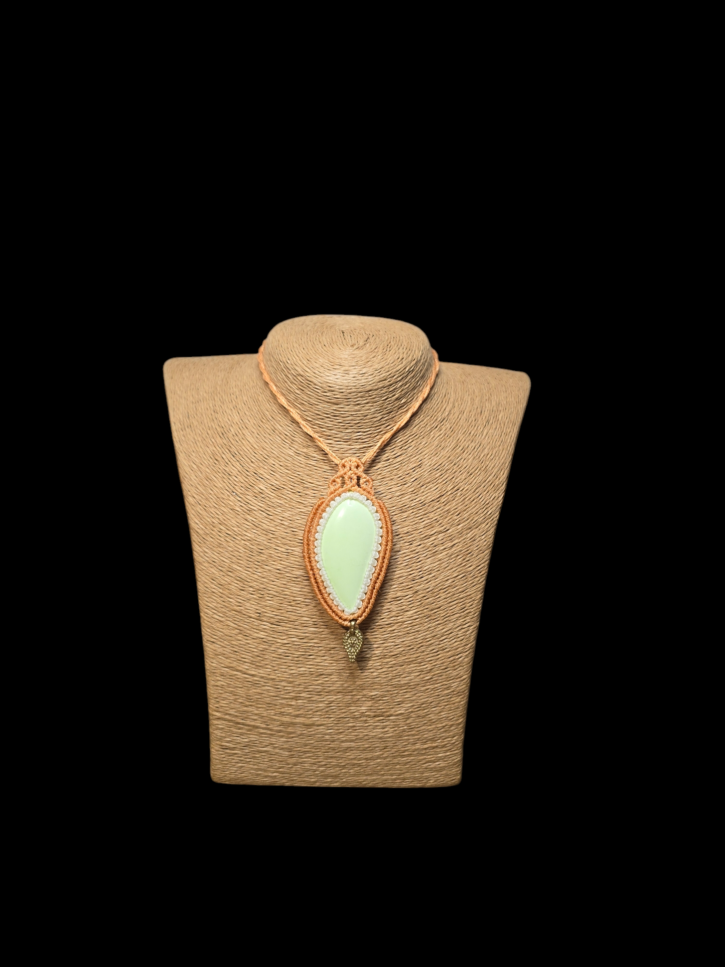 Lemon Chrysoprase Pendant
