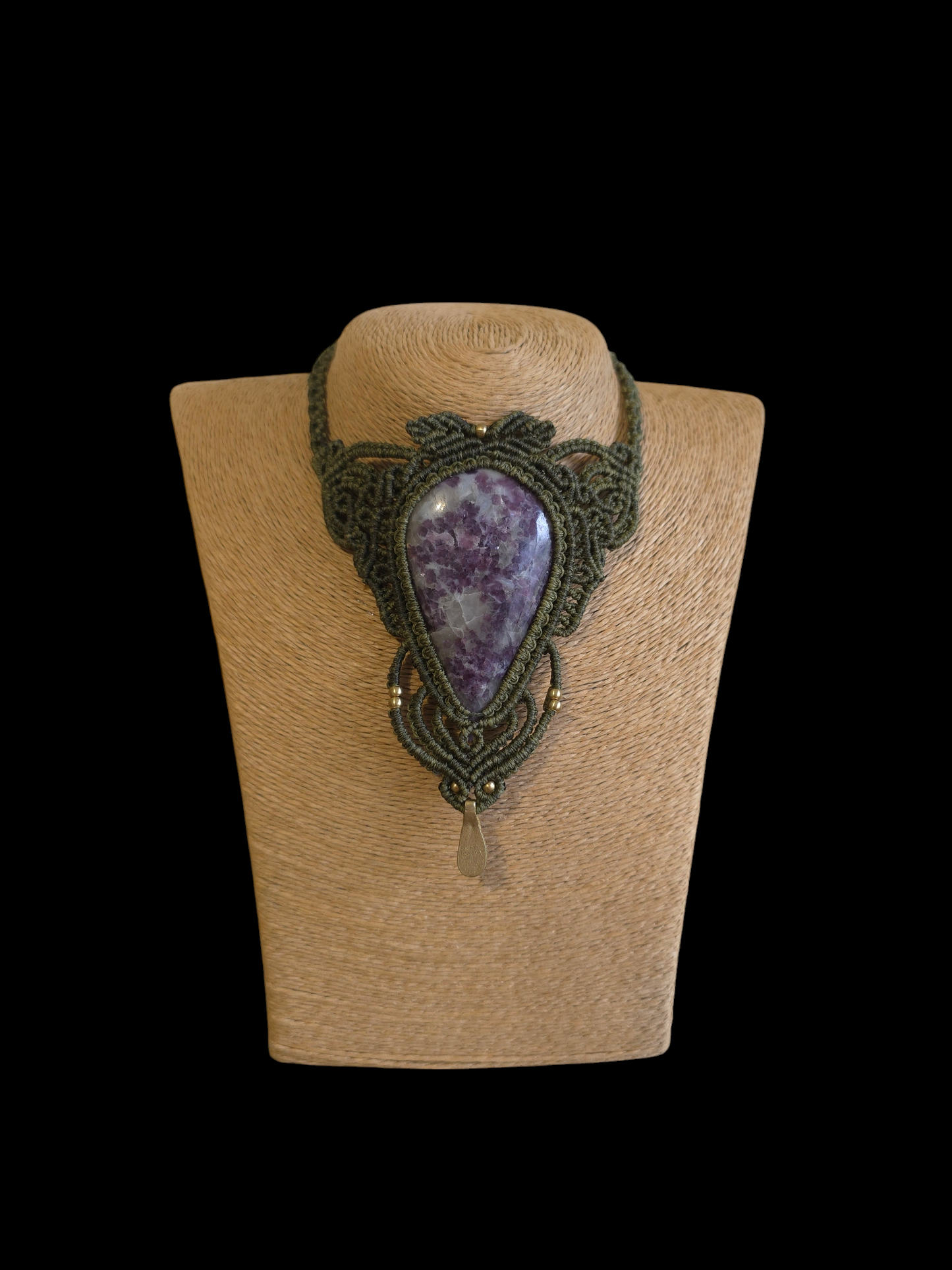 Lepidolite Pendant