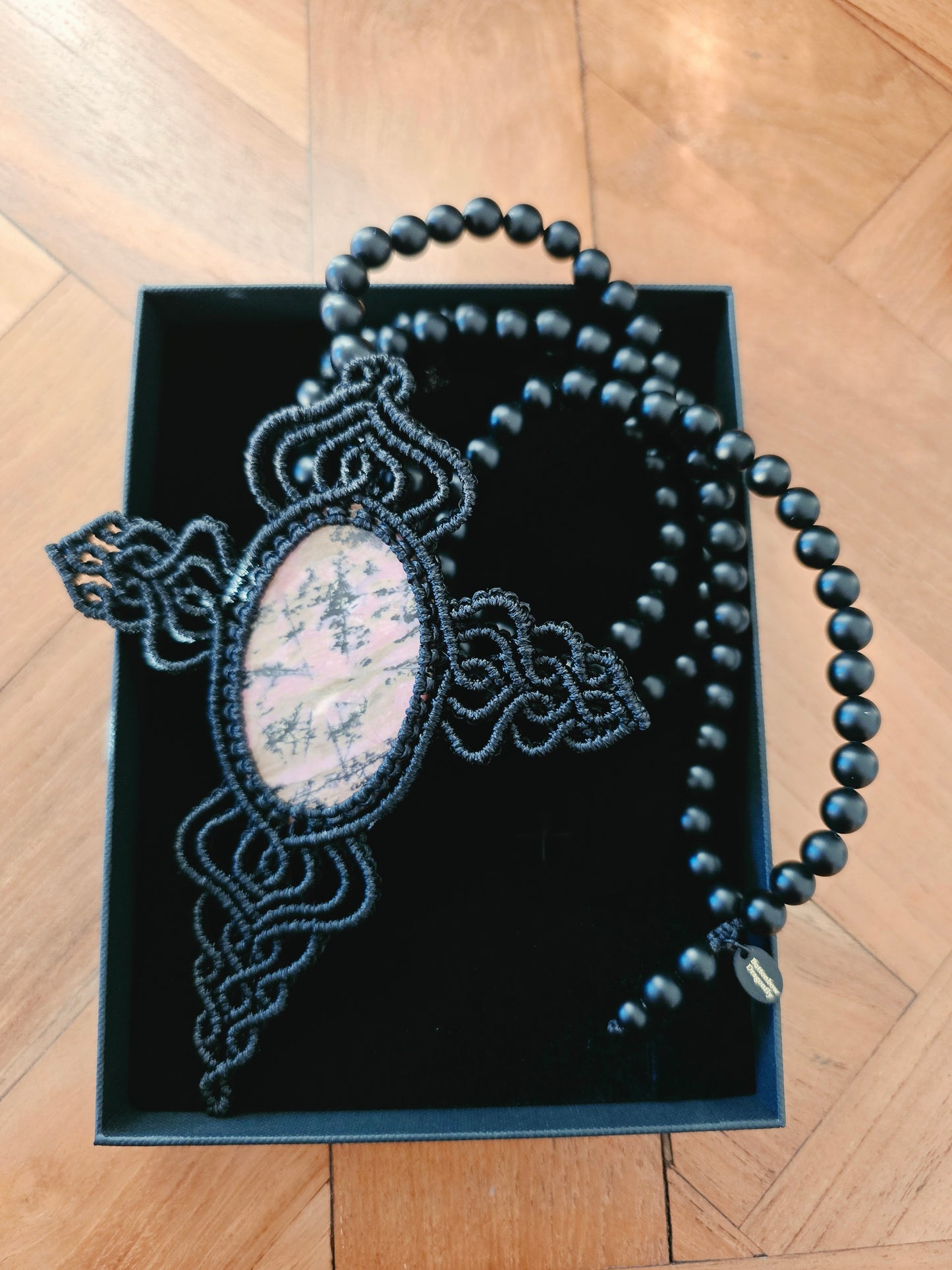 Dragonfly Cross Pendant as named by Kasey Chambers - Oval Stone