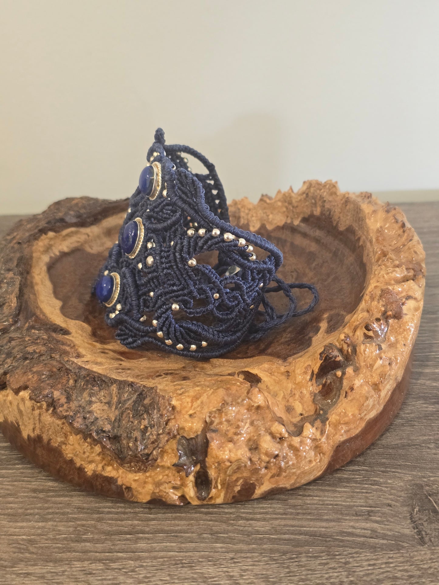 Lapis Lazuli Choker - can also be worn as a Cuff.