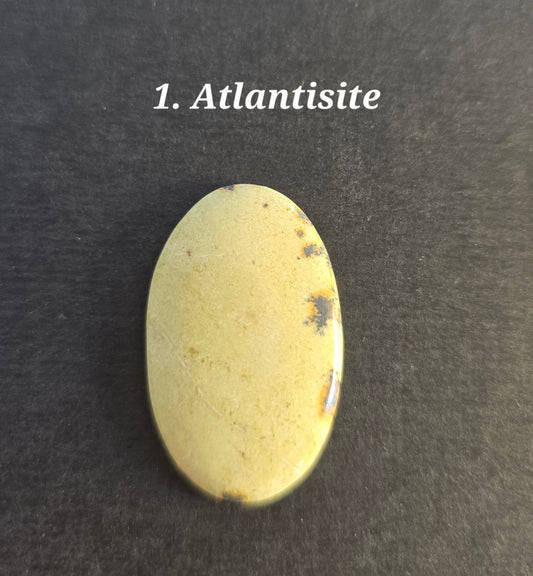 Atlantisite - Oval and Round Cabochon's