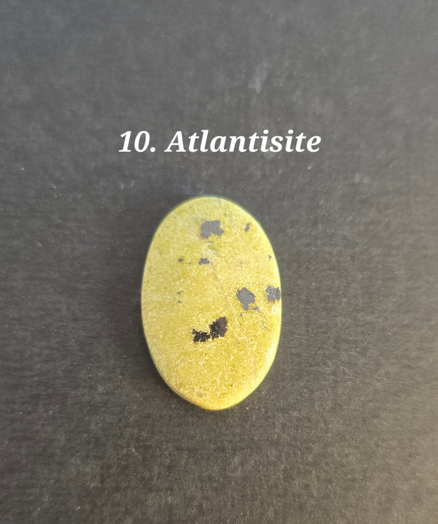 Atlantisite - Oval and Round Cabochon's