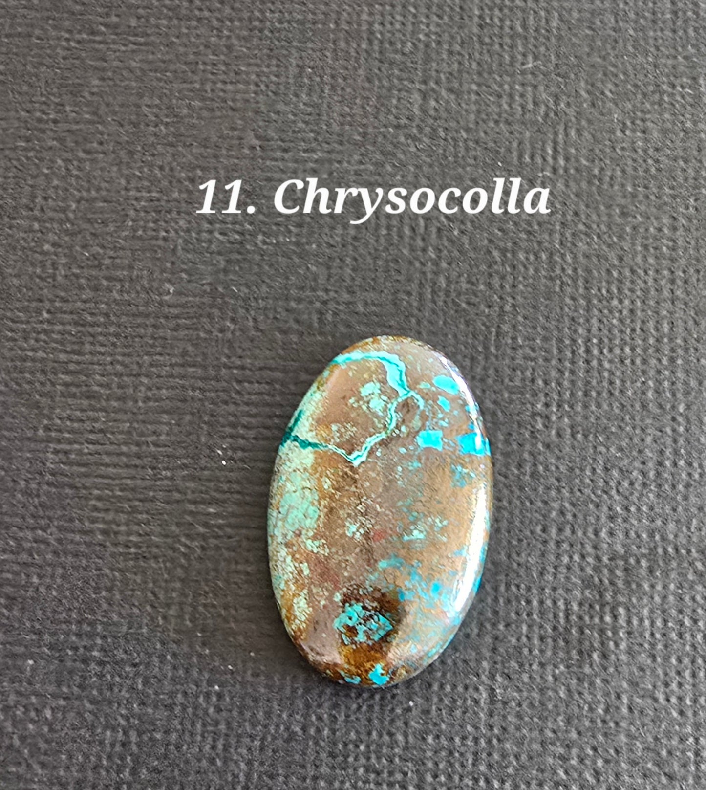 Chrysocolla - Various shapes and sizes
