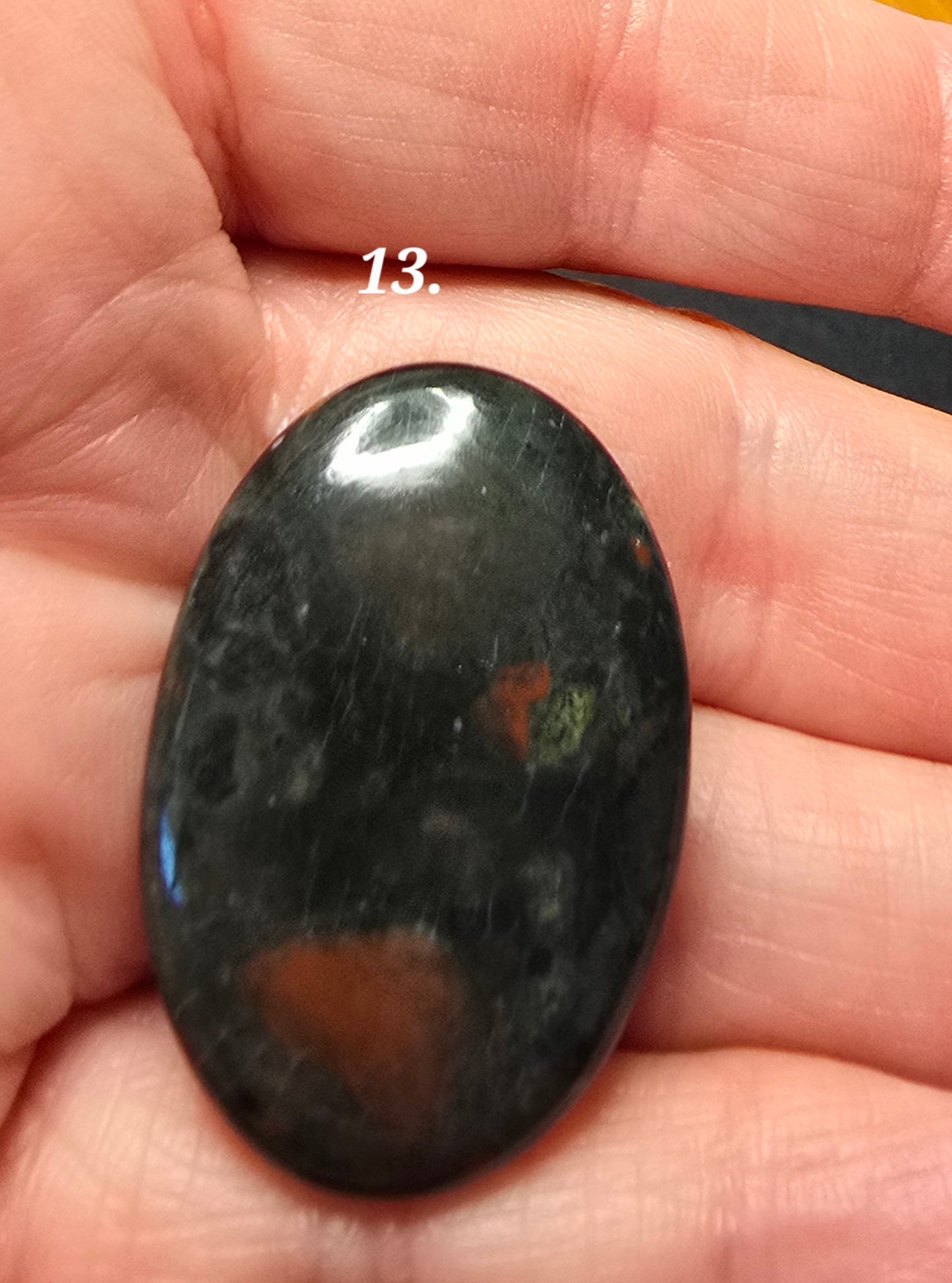 Black Blood Stone- Various Shapes and Sizes