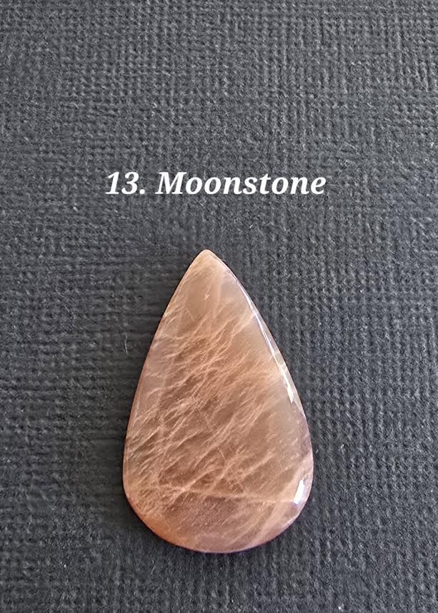 Peach Moonstone - Various sizes and shapes