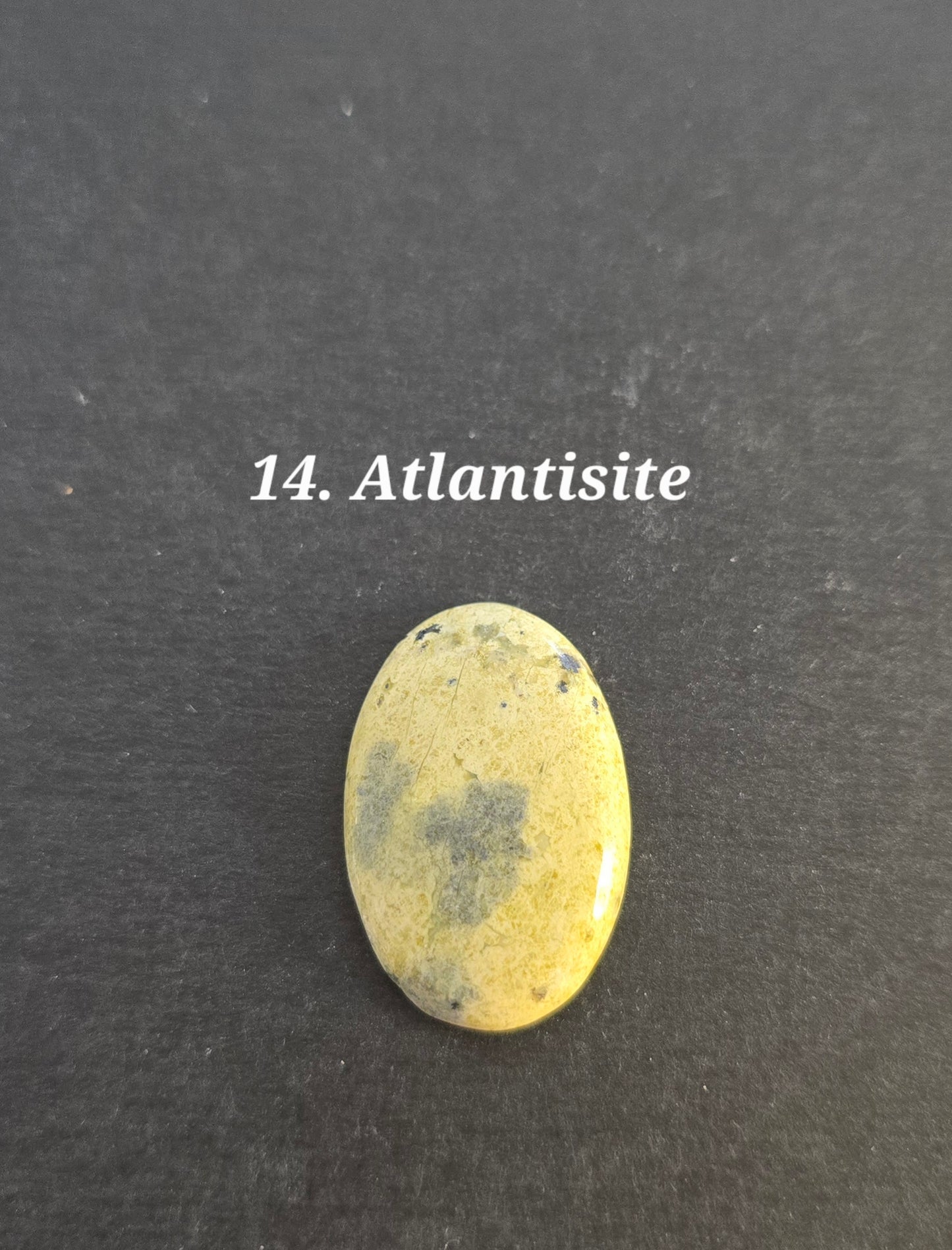 Atlantisite - Oval and Round Cabochon's