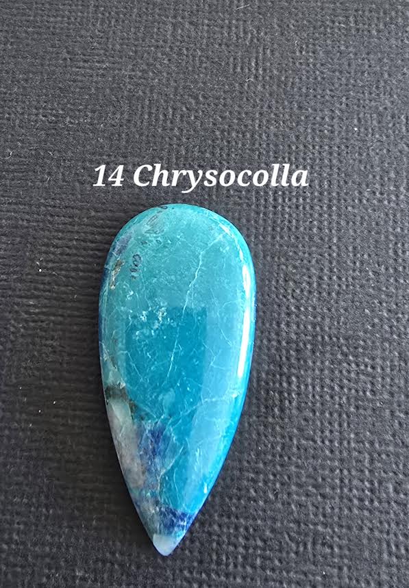 Chrysocolla - Various shapes and sizes