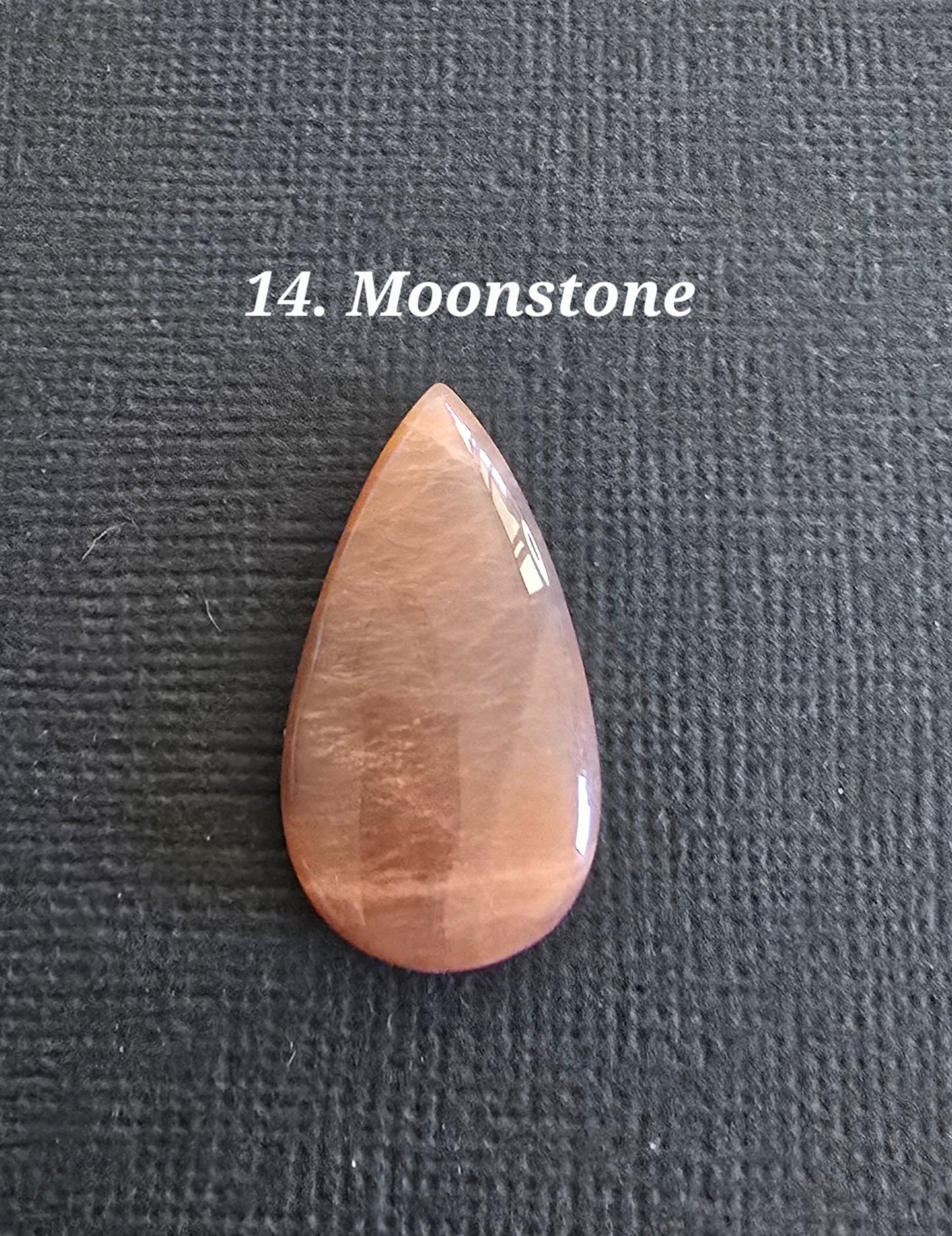 Peach Moonstone - Various sizes and shapes