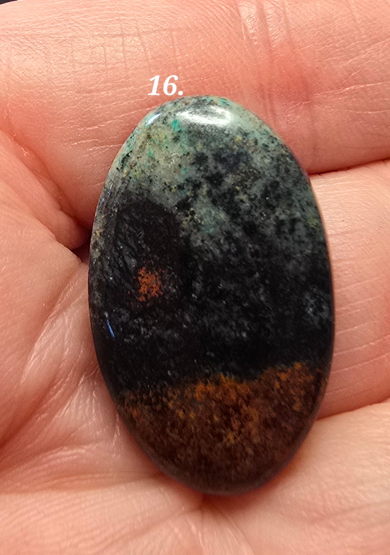 Black Blood Stone- Various Shapes and Sizes