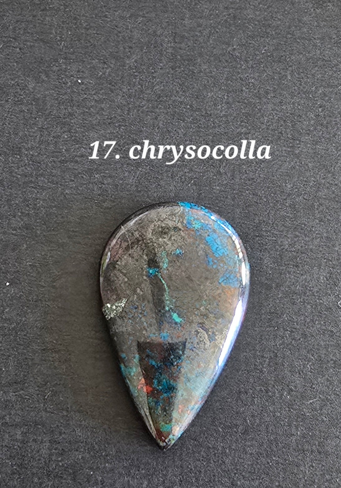 Chrysocolla - Various shapes and sizes