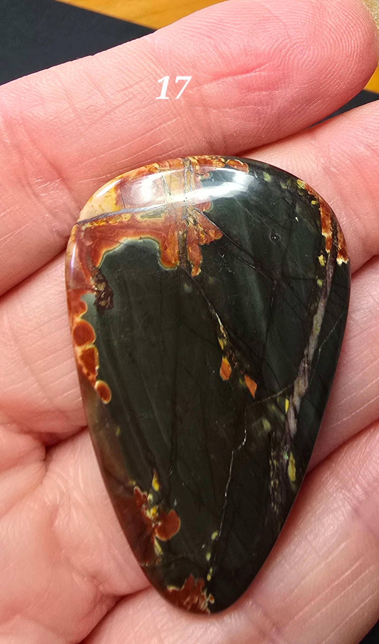 Black Blood Stone- Various Shapes and Sizes