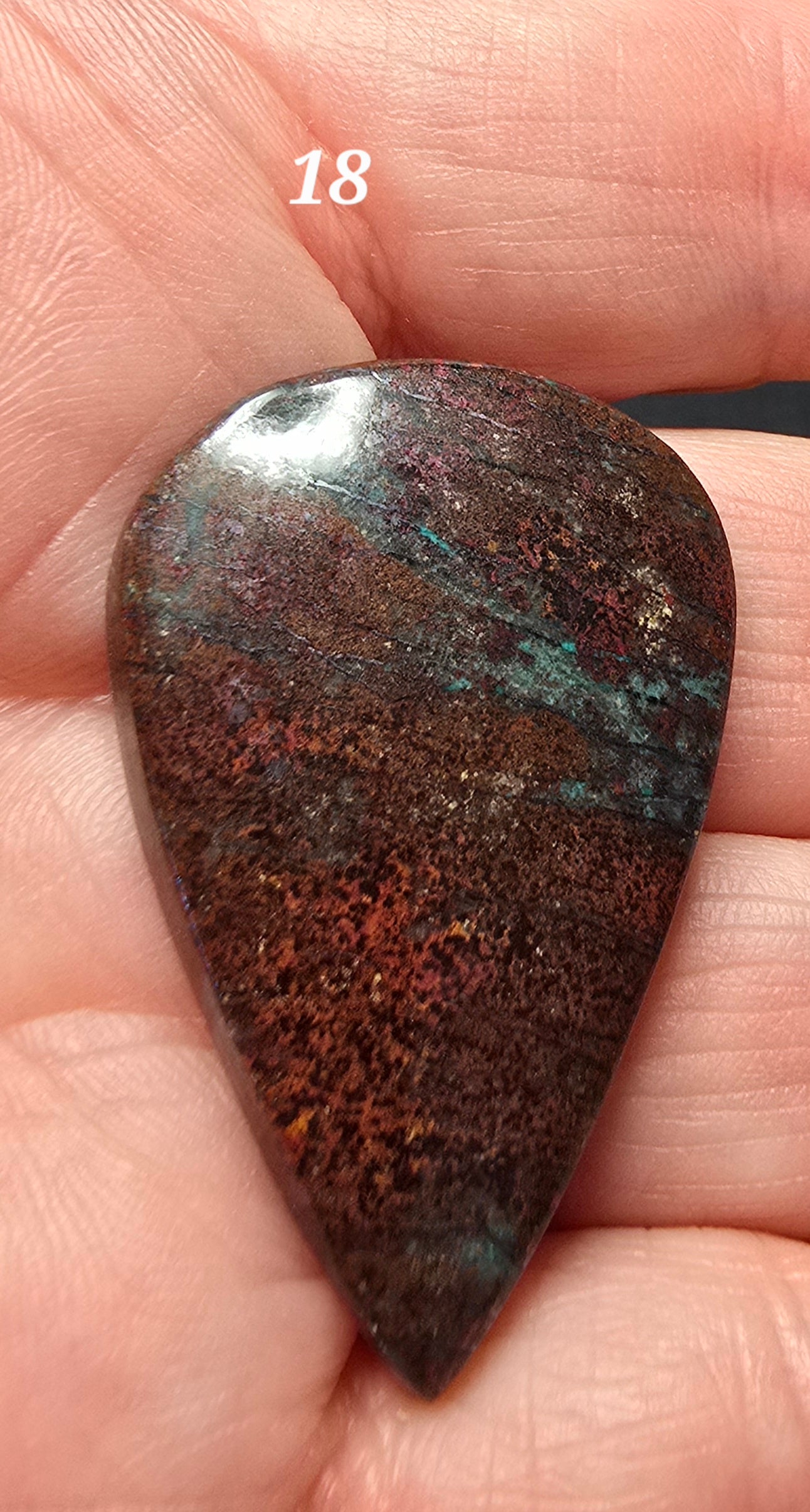 Black Blood Stone- Various Shapes and Sizes
