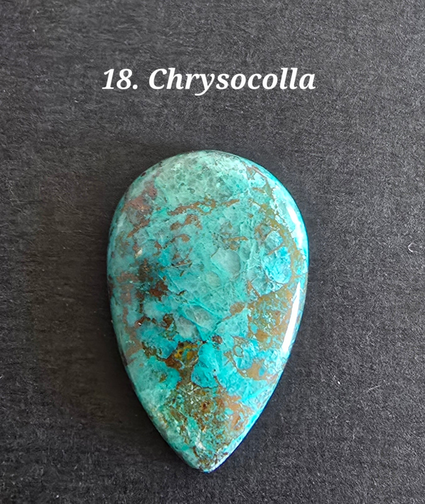 Chrysocolla - Various shapes and sizes