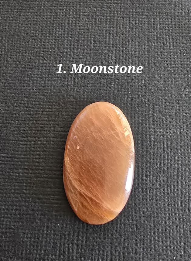Peach Moonstone - Various sizes and shapes
