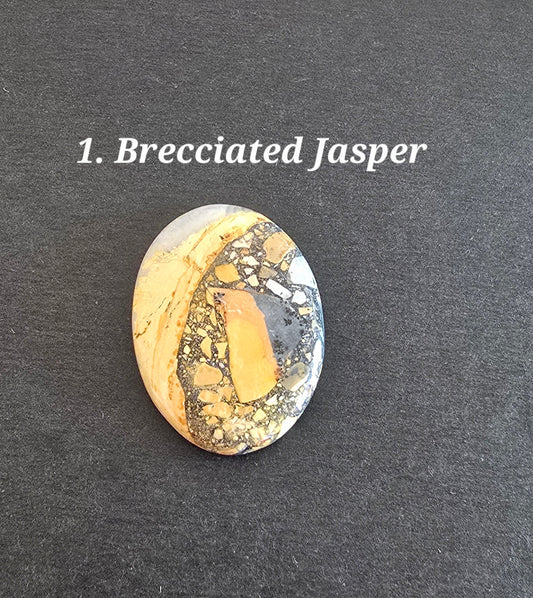 Brecciated Jasper- various shapes and sizes