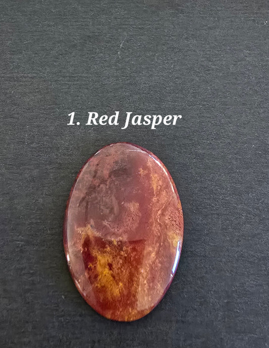 Red Jasper - Various Sizes and Shapes