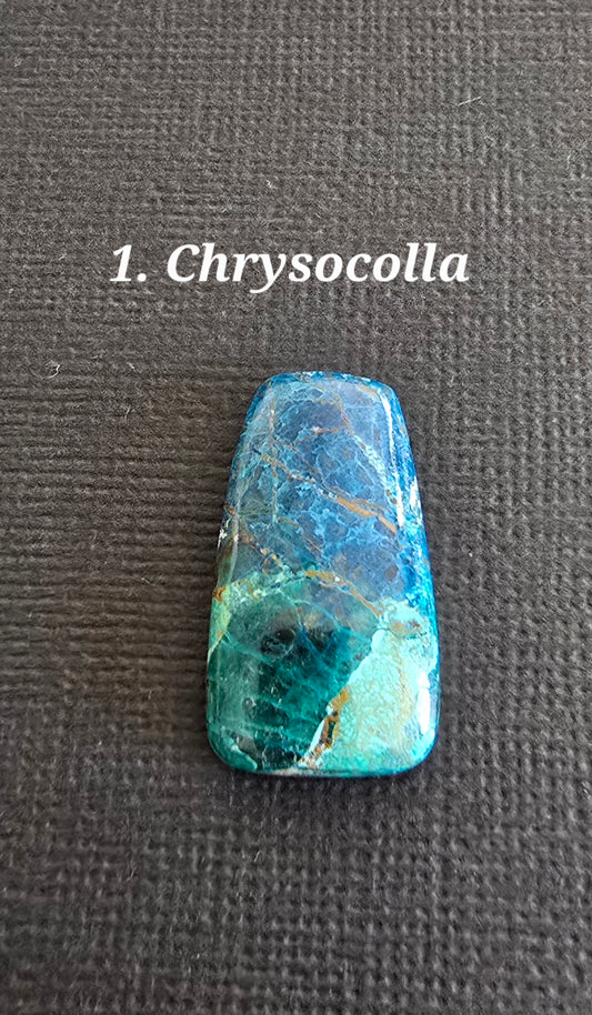 Chrysocolla - Various shapes and sizes