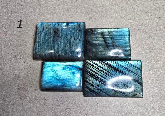 Labradorites - Square Sets various sizes in packs