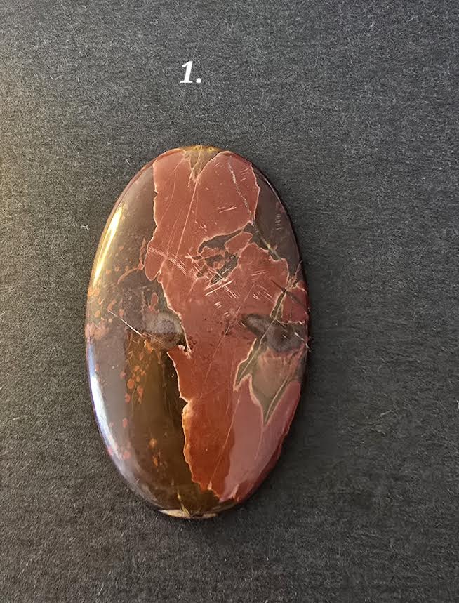 Black Blood Stone- Various Shapes and Sizes