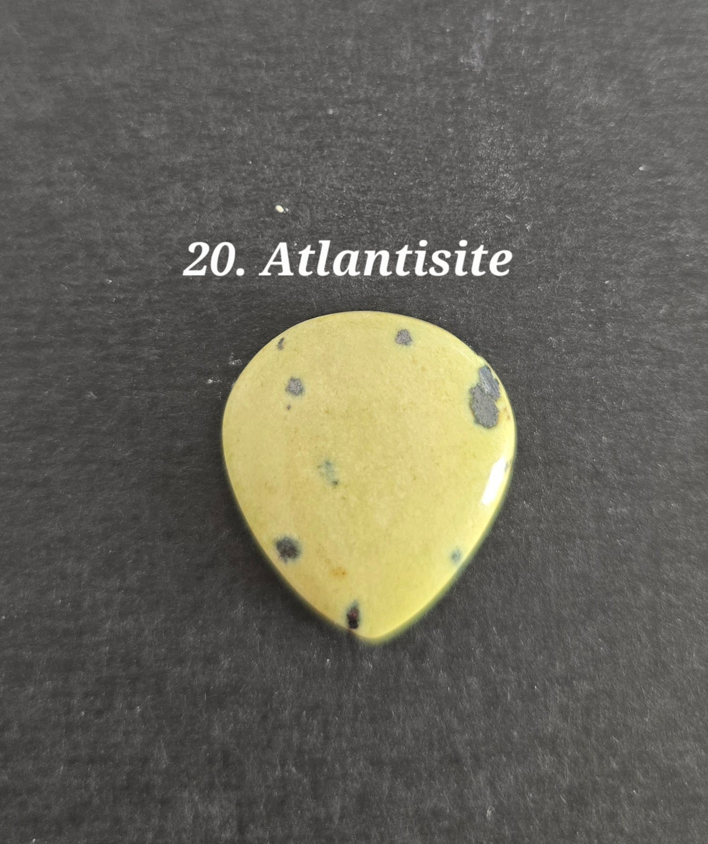 Atlantisite - Oval and Round Cabochon's