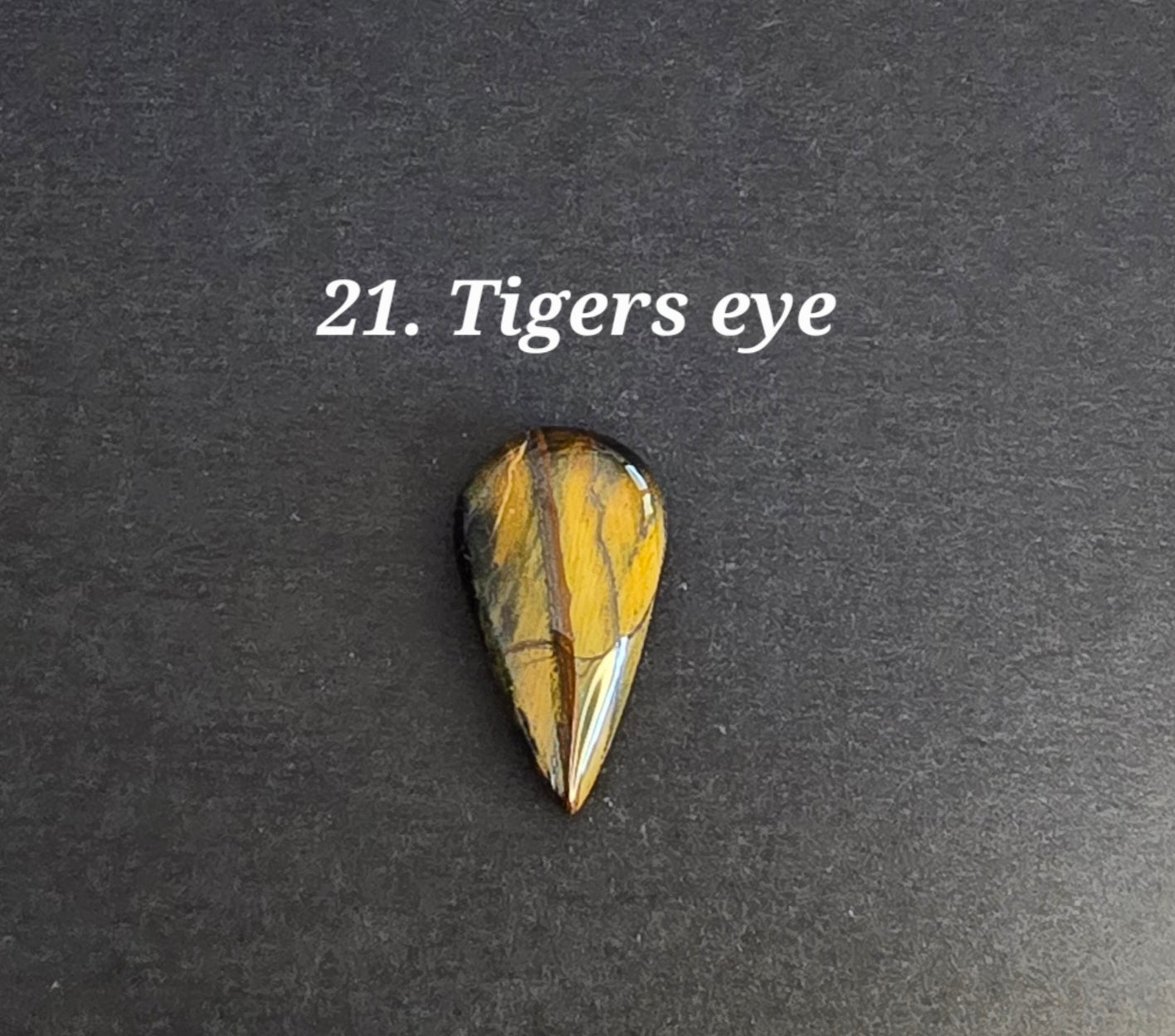 Tigers Eye - Various Sizes and Shapes
