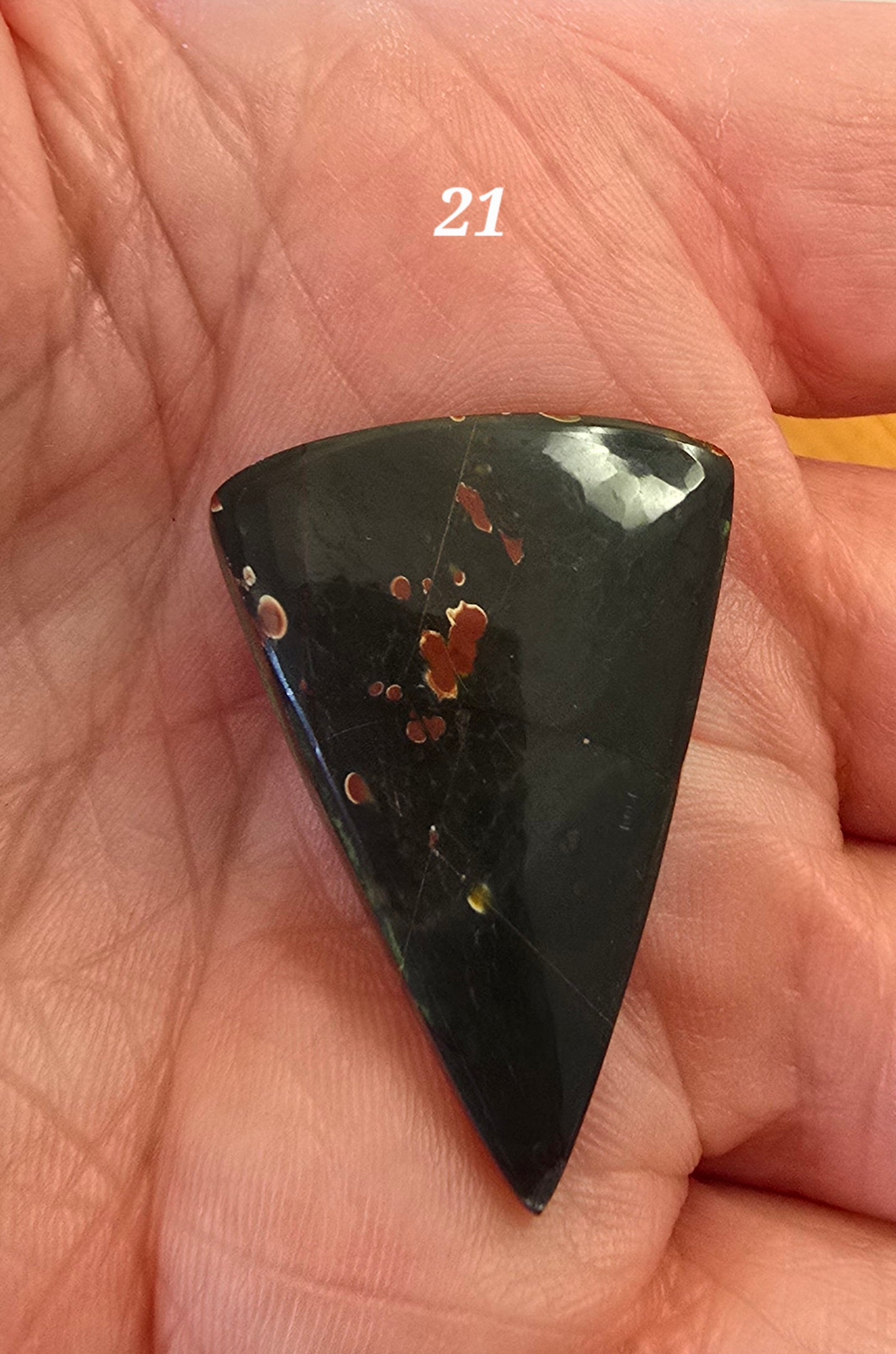 Black Blood Stone- Various Shapes and Sizes