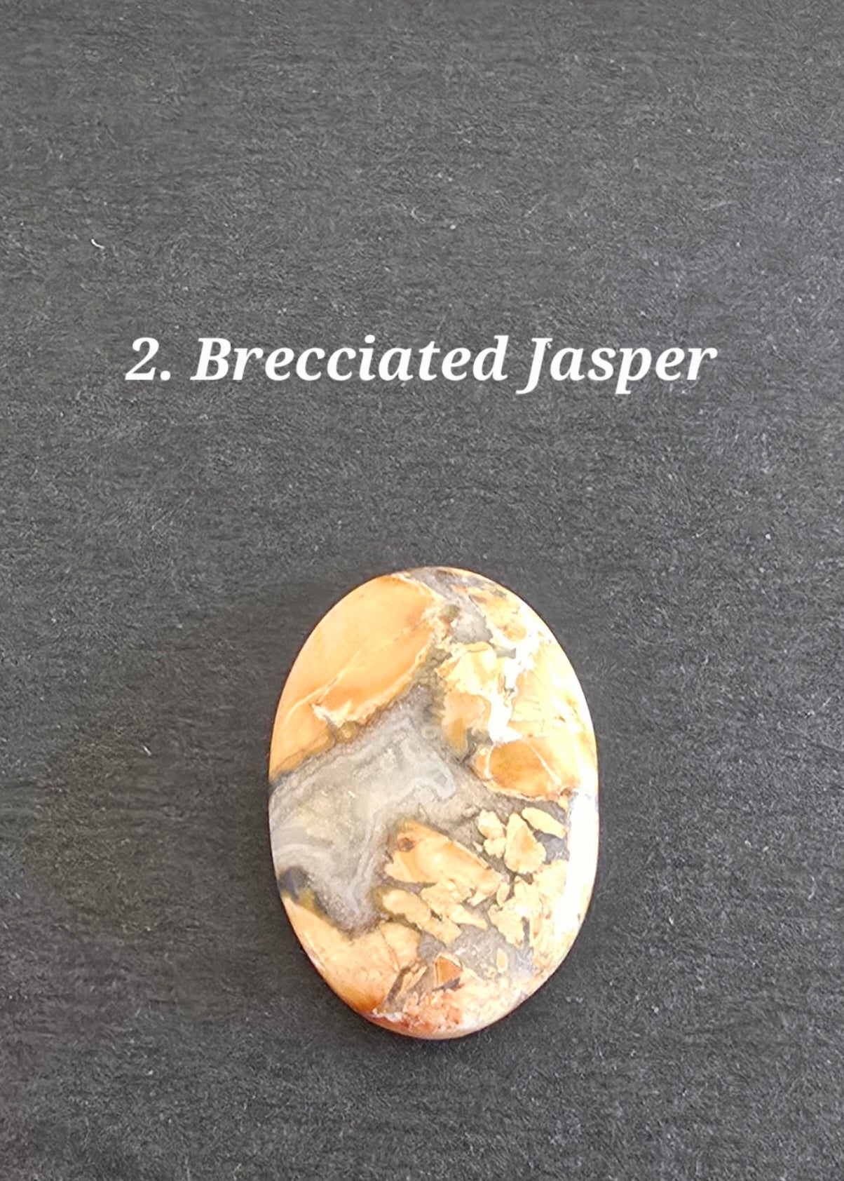 Brecciated Jasper- various shapes and sizes