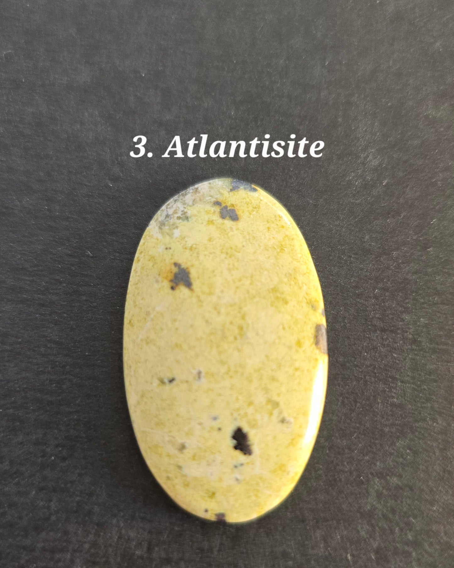 Atlantisite - Oval and Round Cabochon's