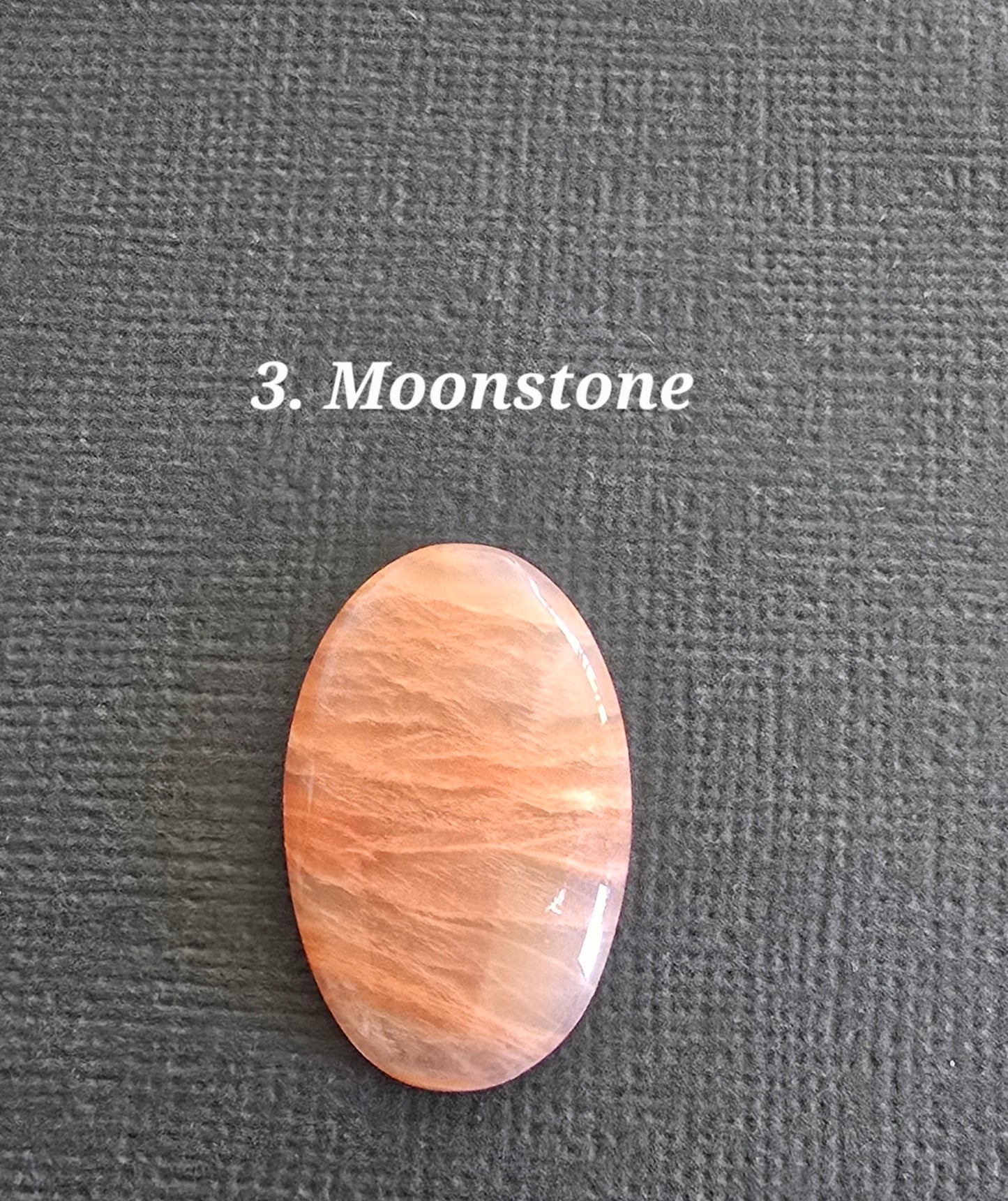 Peach Moonstone - Various sizes and shapes