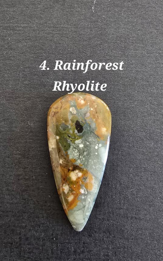 Rainforest Rhyolite - Various shapes and sizes