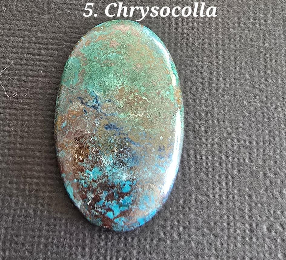 Chrysocolla - Various shapes and sizes