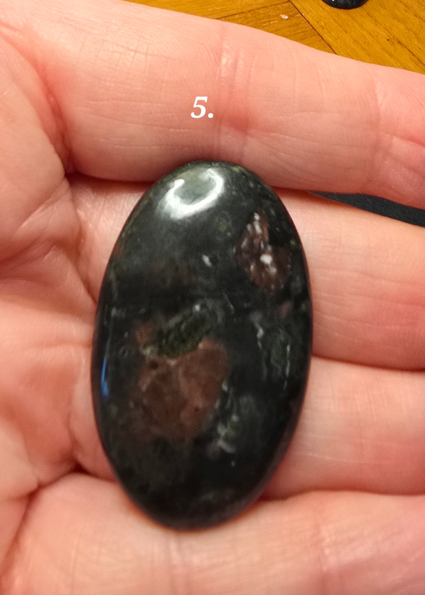 Black Blood Stone- Various Shapes and Sizes