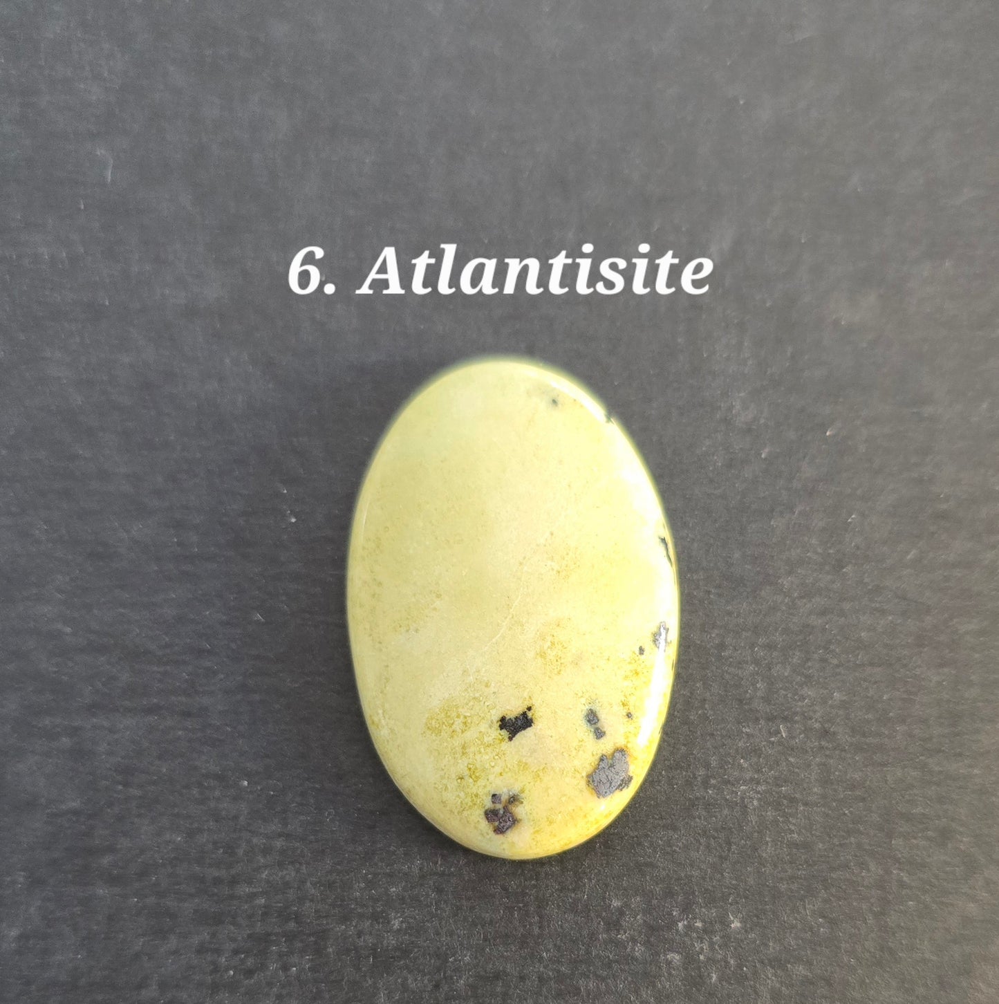 Atlantisite - Oval and Round Cabochon's
