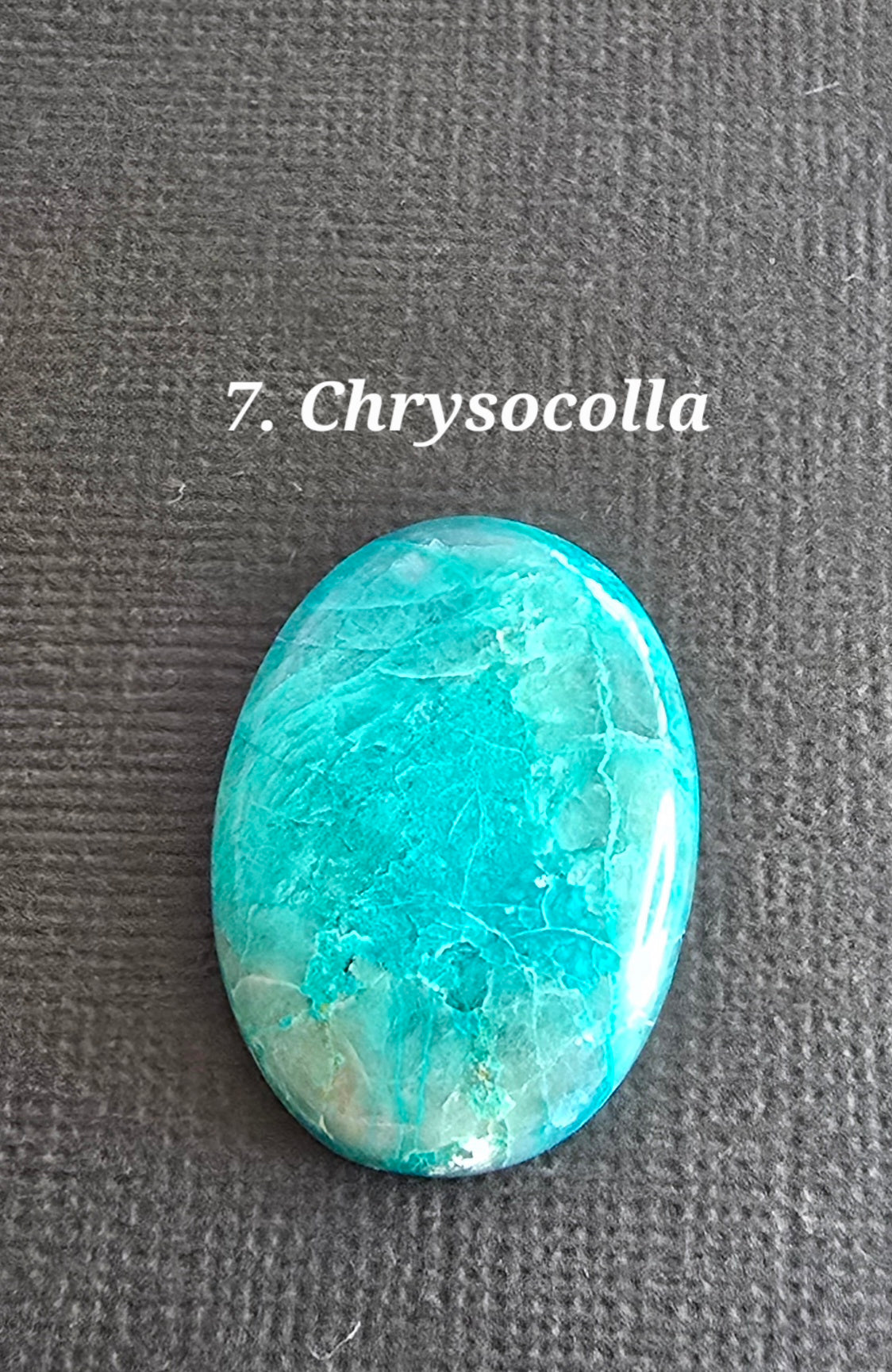 Chrysocolla - Various shapes and sizes