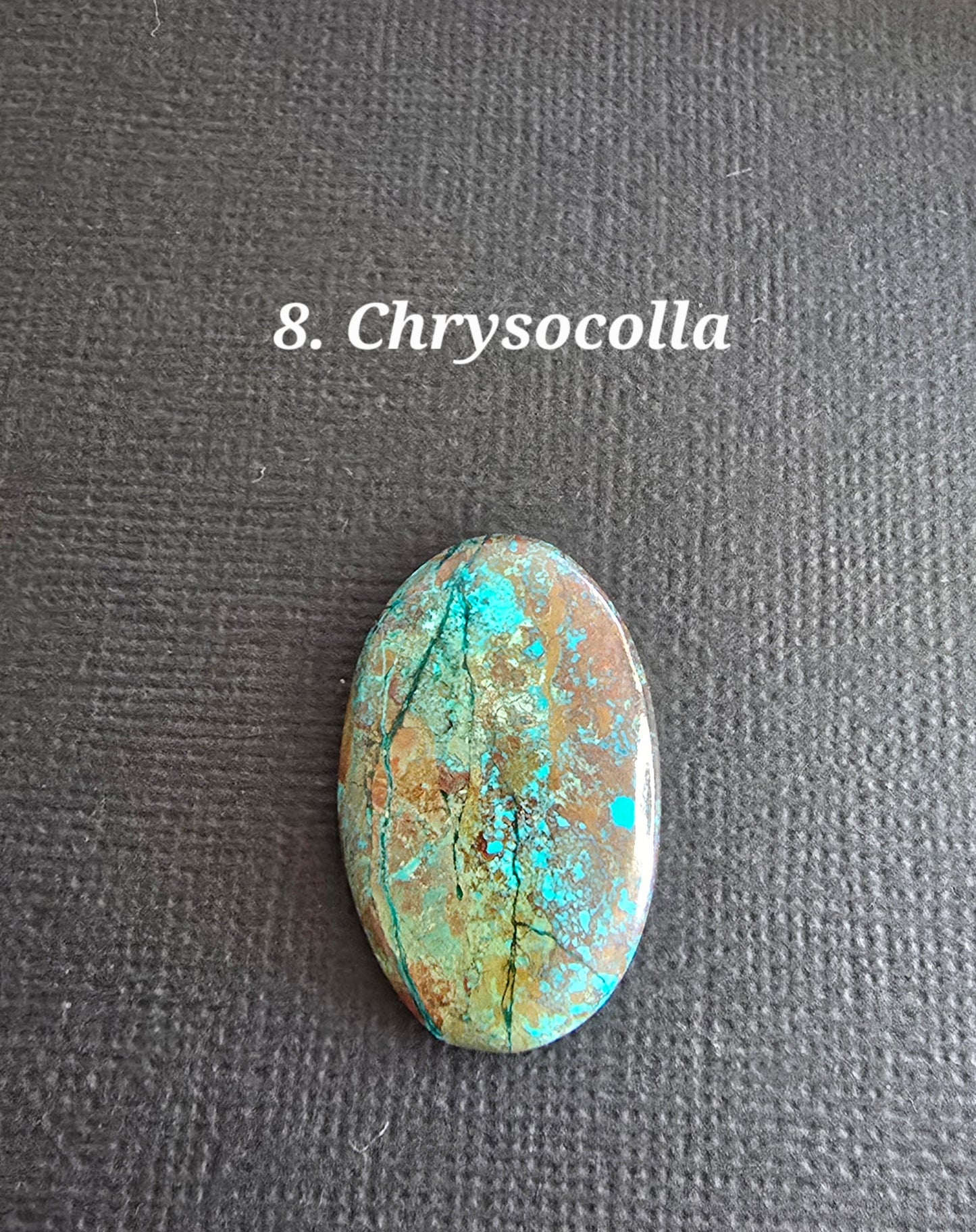 Chrysocolla - Various shapes and sizes