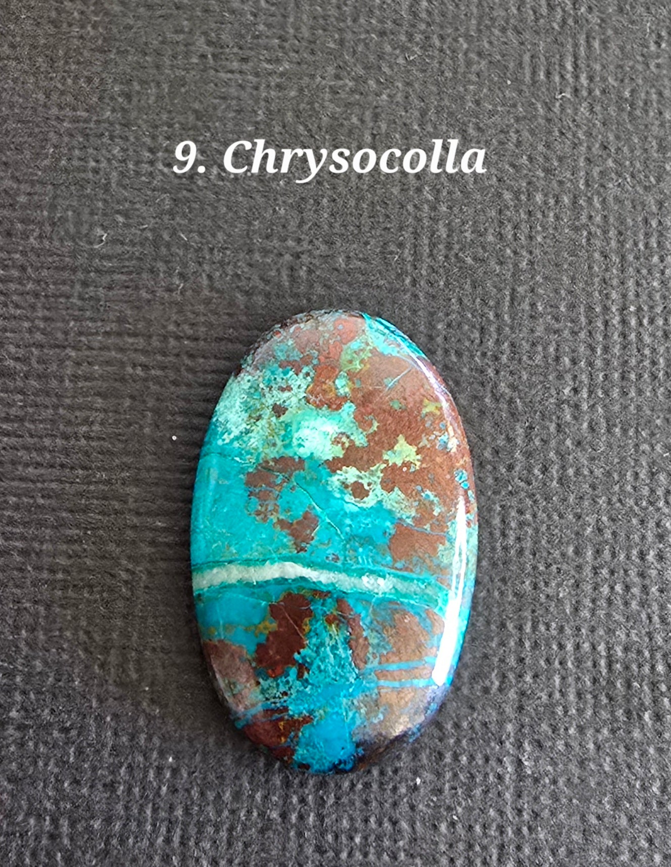 Chrysocolla - Various shapes and sizes