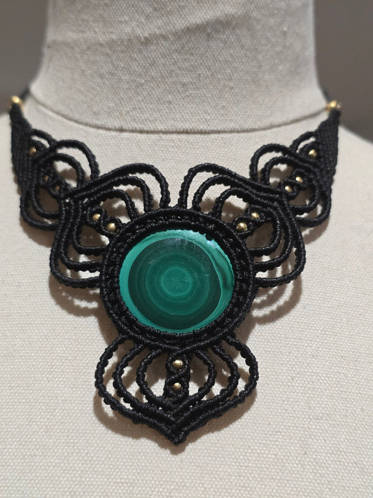 Aaliyah Collar - Malachite