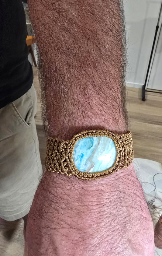 Blue Calcite Bracelet