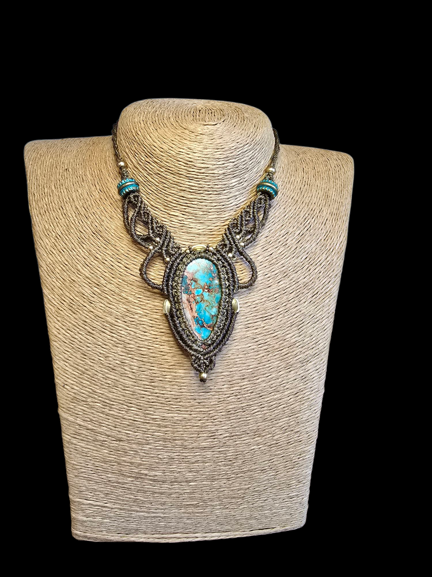 Blue Variscite Choker