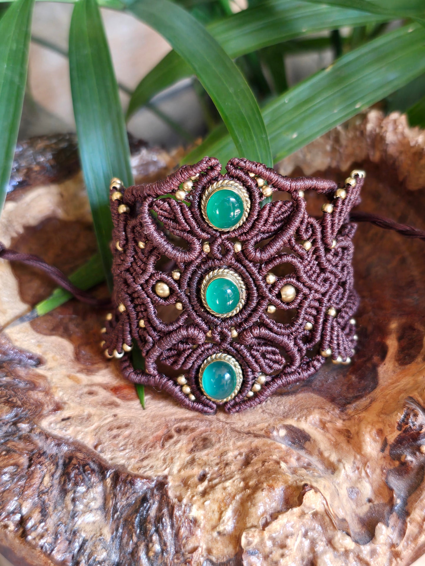 Green Onyx Cuff