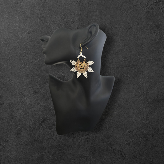 Icicle Earring - White