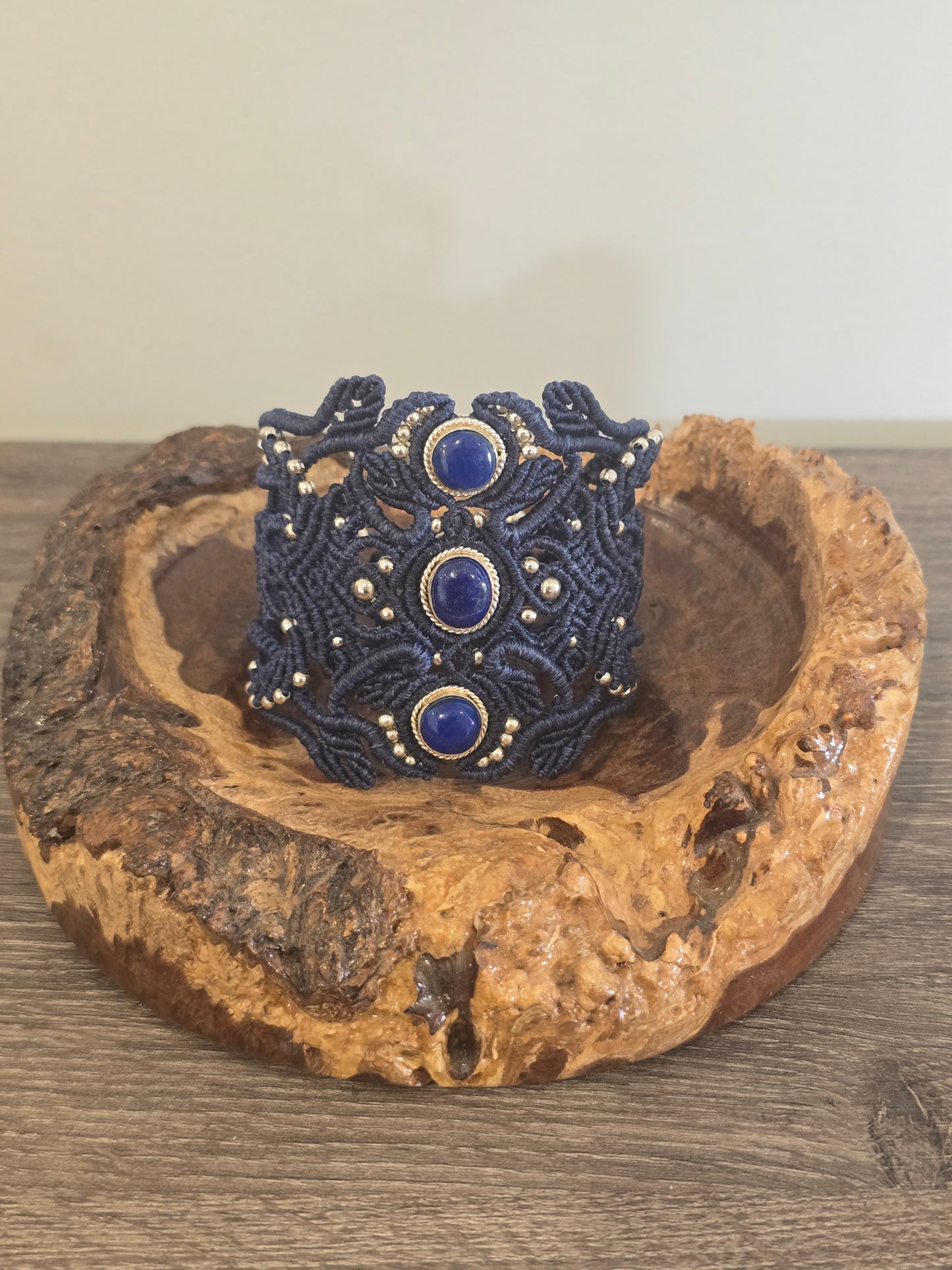 Lapis Lazuli Choker - can also be worn as a Cuff.