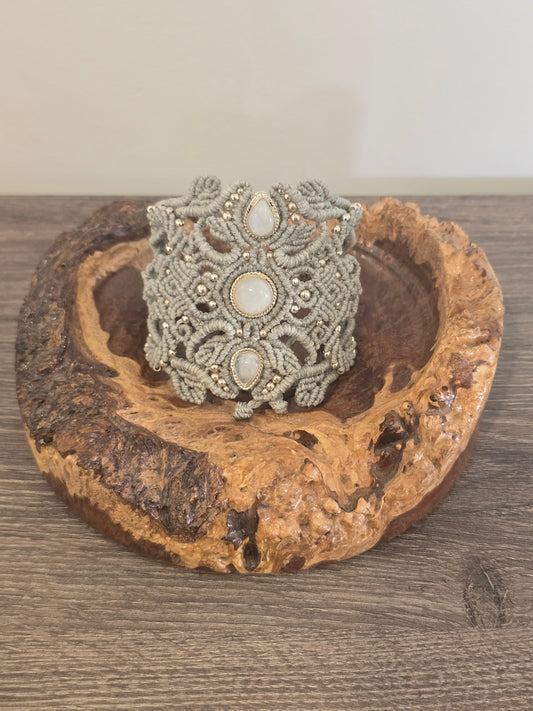 Moonstone Cuff