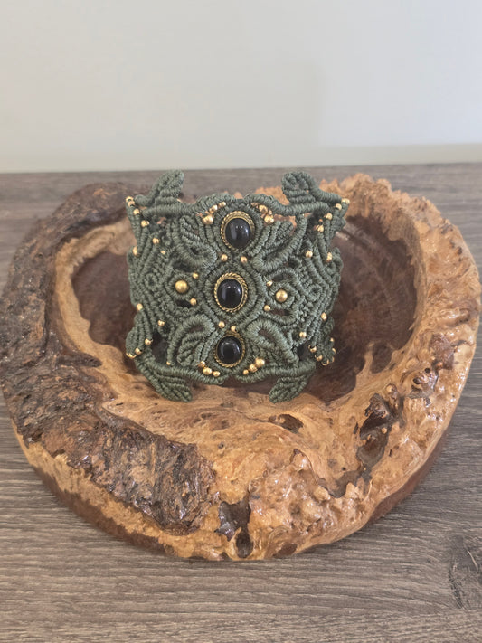 Black Onyx Cuff
