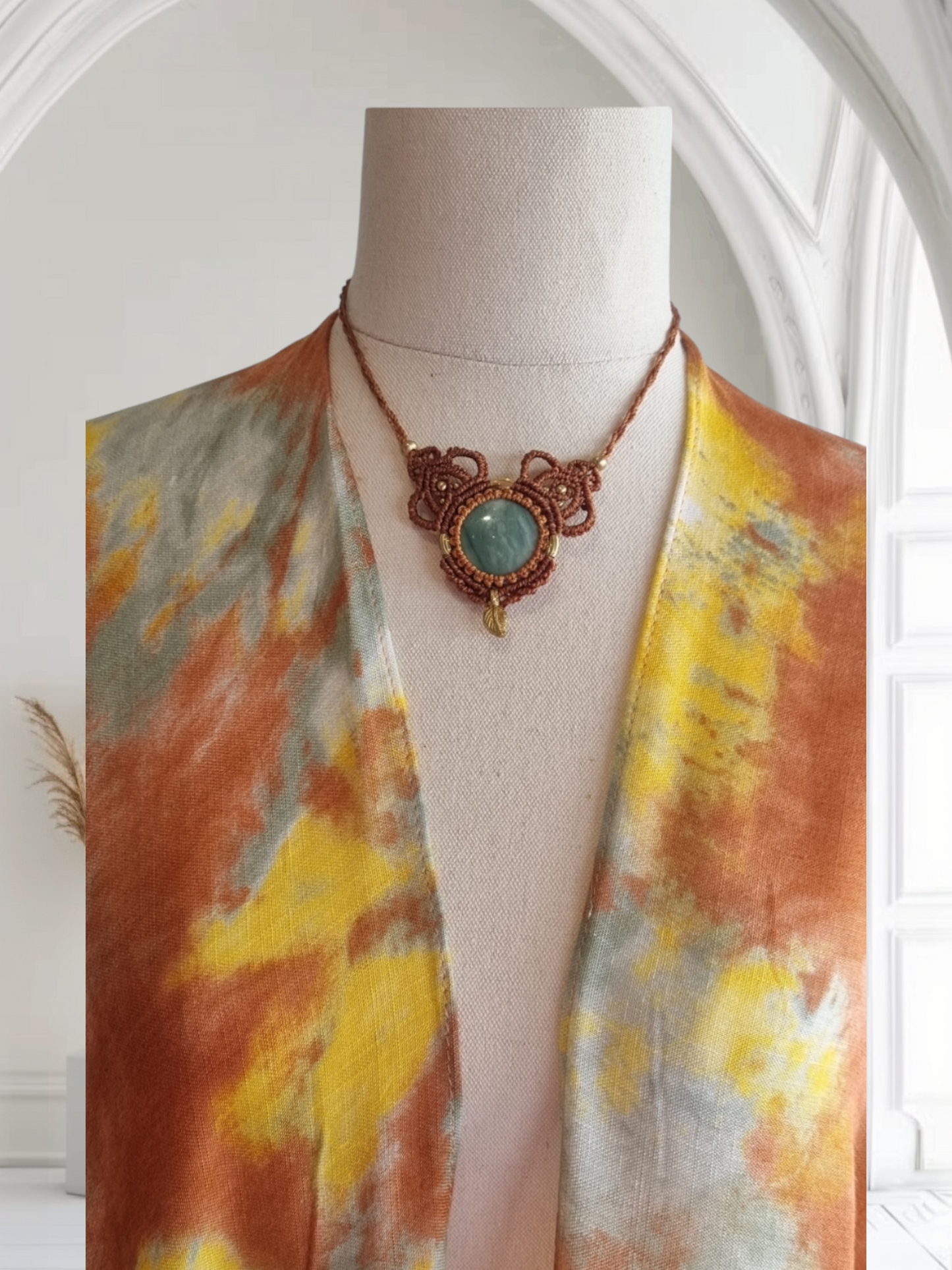 Shrug - Splash of Colour - Yellow, Orange, Green