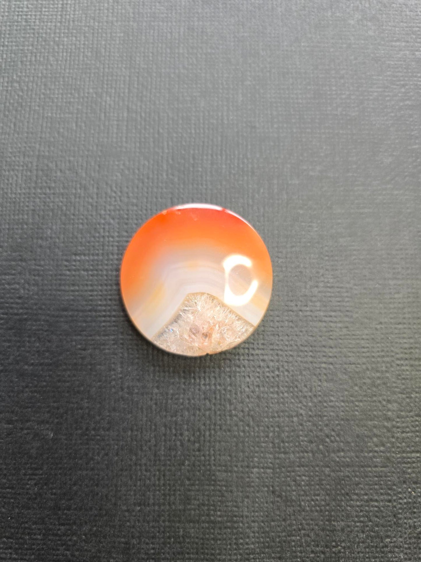 Agate with Quartz inclusion
